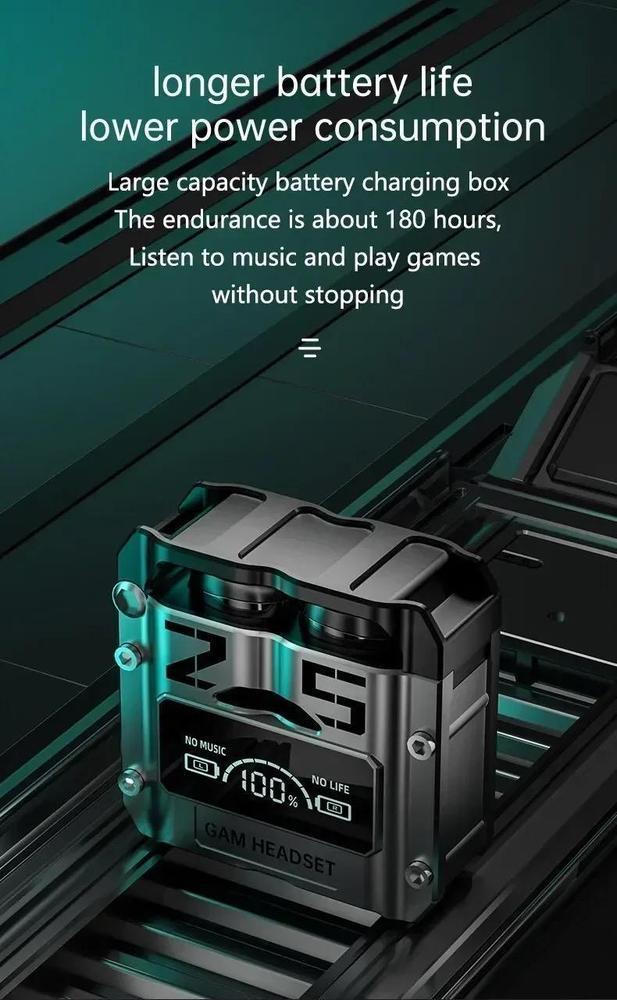 M25 Gaming TWS Wireless Ver5.3 Earbuds