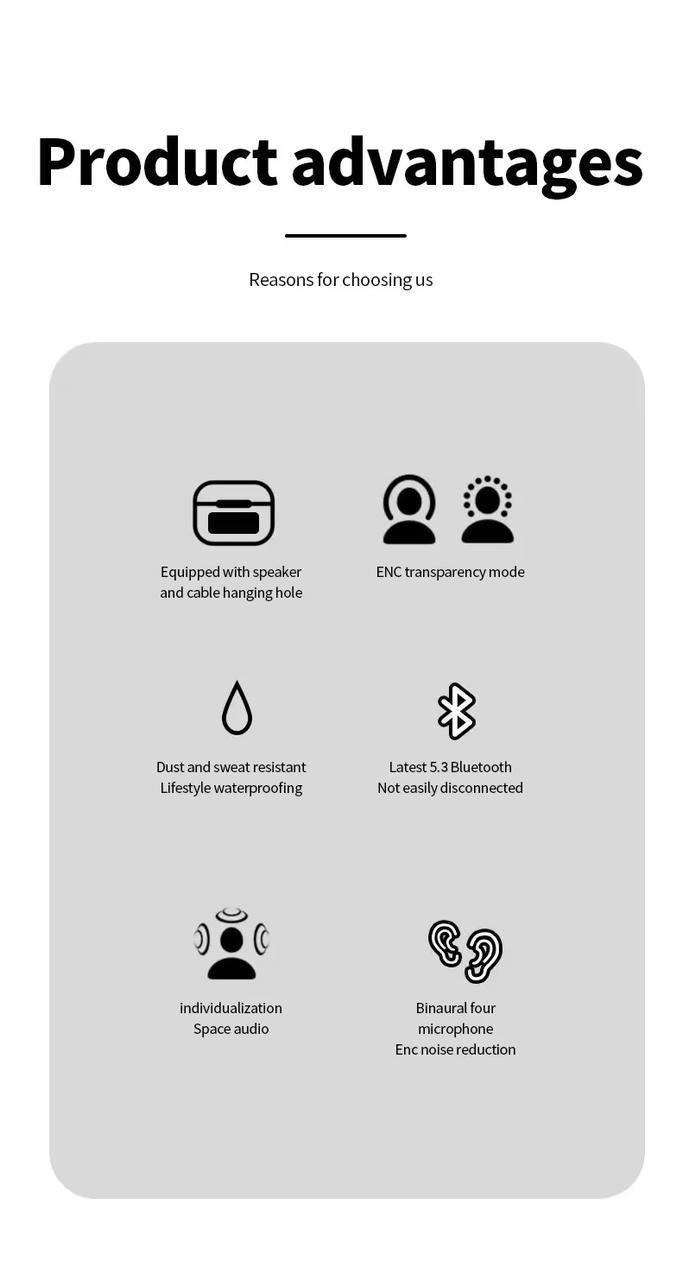 A9 Pro Led Screen Airpords