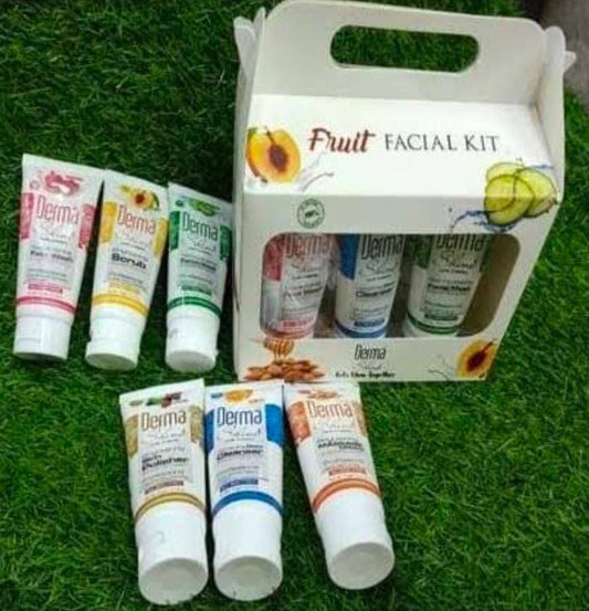 Dermashine mini facial kit 6 tubes